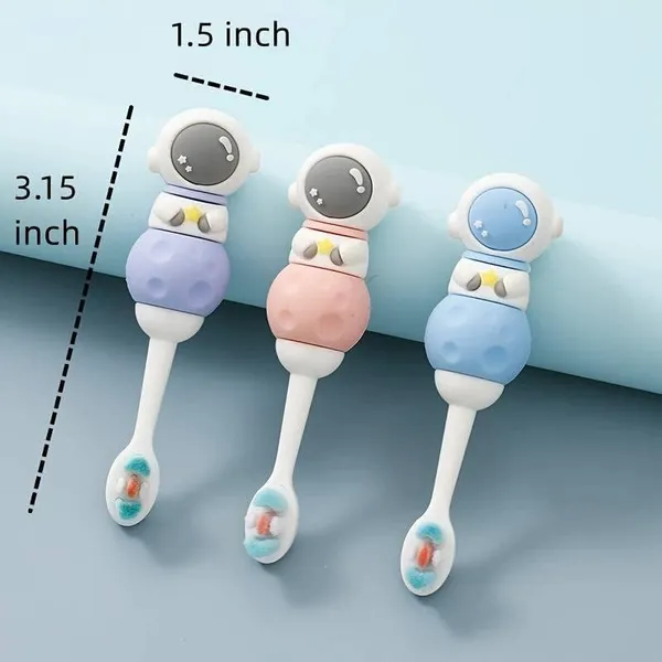 Pack_of_2_Cute_3D_Space_Astronaut_Shaped_Microfiber_Soft_Bristles_Toothbrush_with_Travel_Case_for_Kids_Age_2+_Pack_of_1_(Space_Astronaut_Toothbrush)__Multicolor