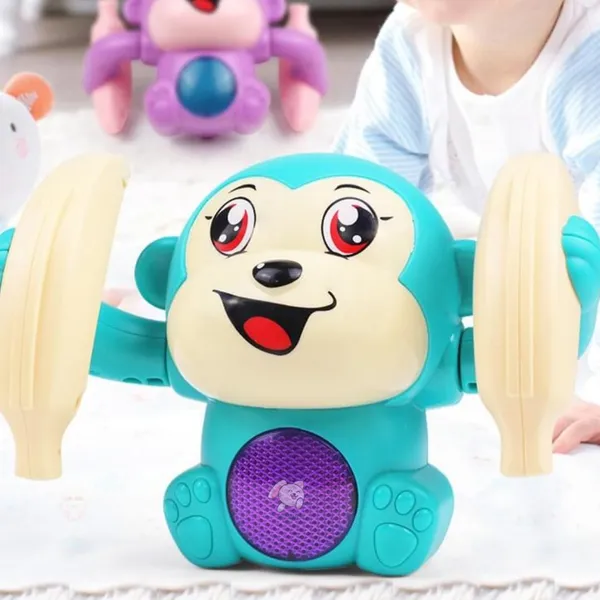 Multicolor_Dancing_Monkey_Musical_Toy__Interactive_Spinning_&_Rolling_Baby_Toy_With_Lights,_Music,_Motion_Sensor_&_Voice_Control__Fun_Learning_Toy_For_Toddlers_&_Kids