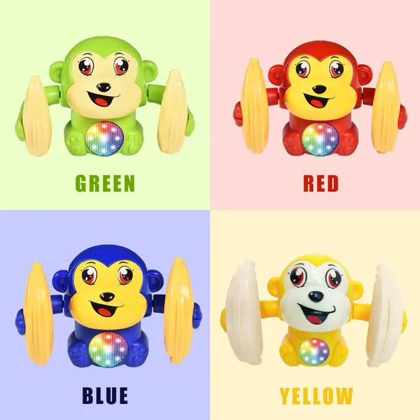 Multicolor_Dancing_Monkey_Musical_Toy__Interactive_Spinning_&_Rolling_Baby_Toy_With_Lights,_Music,_Motion_Sensor_&_Voice_Control__Fun_Learning_Toy_For_Toddlers_&_Kids