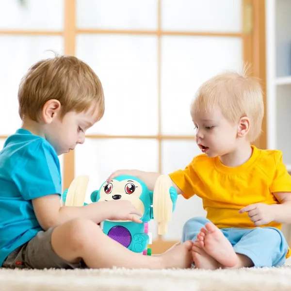 Multicolor_Dancing_Monkey_Musical_Toy__Interactive_Spinning_&_Rolling_Baby_Toy_With_Lights,_Music,_Motion_Sensor_&_Voice_Control__Fun_Learning_Toy_For_Toddlers_&_Kids