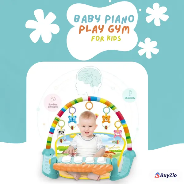 Multicolor_Baby_Piano_Play_Gym_&_Activity_Mat__Musical_Keyboard,_Hanging_Toys_&_Fitness_Rack_For_Newborns_&_Toddlers_(Assorted_Colors)