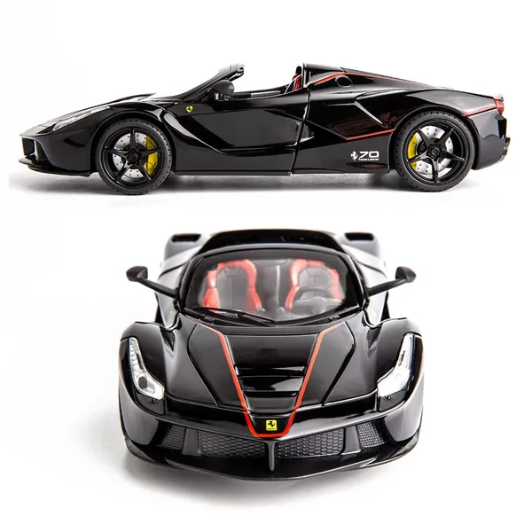 HyperDrive_LaFerrari_Aperta_–_1:24_Scale_Black_Sports_Car_Diecast_Model_with_Light_&_Sound_Multicolor_(_As_per_availability_)