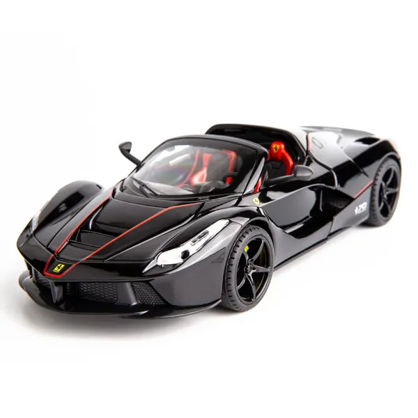 HyperDrive_LaFerrari_Aperta_–_1:24_Scale_Black_Sports_Car_Diecast_Model_with_Light_&_Sound_Multicolor_(_As_per_availability_)