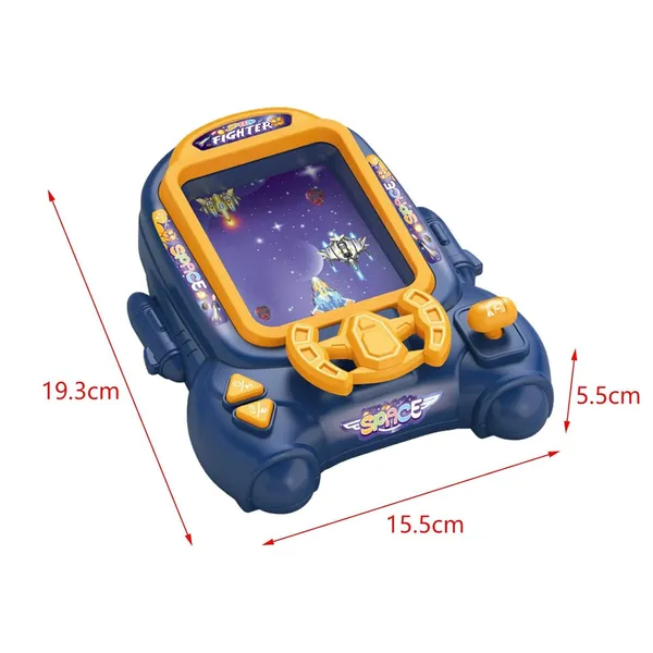 Kids_Space_Fighter_Handheld_Arcade_Game_–_Retro-Inspired_Mini_Video_Game_Console_with_Joystick_&_Steering_Wheel_Controls