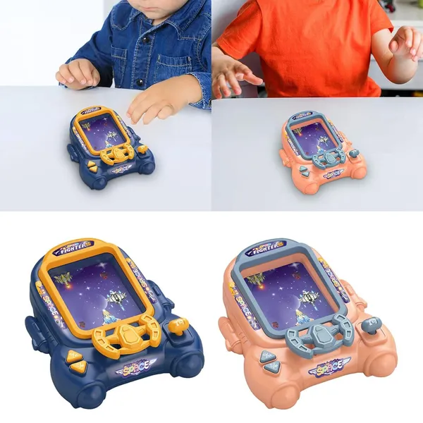 Kids_Space_Fighter_Handheld_Arcade_Game_–_Retro-Inspired_Mini_Video_Game_Console_with_Joystick_&_Steering_Wheel_Controls