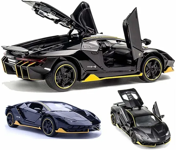 1:32_Scale_Lamborghini_Car_Toy_Die-cast_Metal_Car|_Model_Car_Pull_Back_car_|_Openable_Doors_with_Sound_and_Light_for