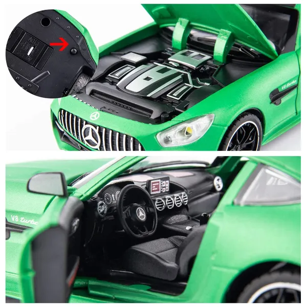 Mercedes_Benz_AMG_GT-R_1:24_Model_Car_Exclusive_Alloy_Metal_Pull_Back_Die-cast_Car_Diecast_Metal_Pullback_Toy_car_with_Openable_Doors_&_Light_Music_Best_Gifts_Toys_Kids【Colors_as_Per_Stock】