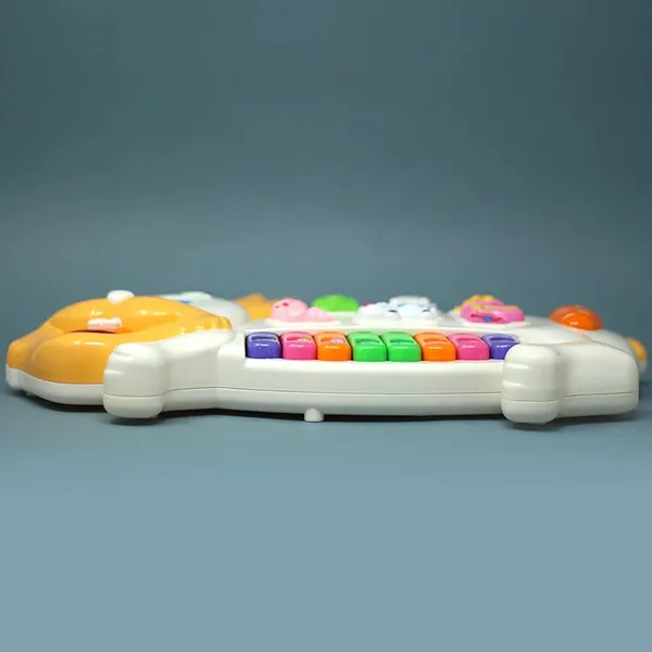Grey_&_White_Interactive_Rabbit_Piano_Toy__Musical_Learning_Keyboard_For_Toddlers_&_Kids