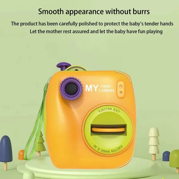 New_Design_Shooting_and_Projection_Multifunctional_Children's_Camera_Fun_Toy_3+_Mini_Camera_(_Multicolour_)
