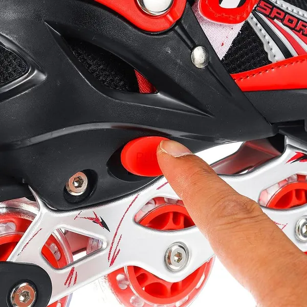 Red_Inline_Skating_With_Led_Light