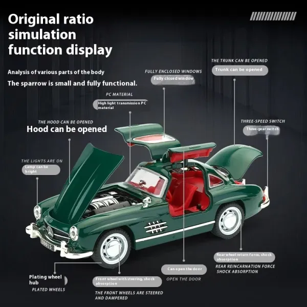 Mercedes-Benz_300_Sl_Diecast_Model_Car_-_1:32_Vintage_Classic_Toy_With_Openable_Doors,_Light_&_Sound,_Pullback_Action_(Color_as_per_availability)
