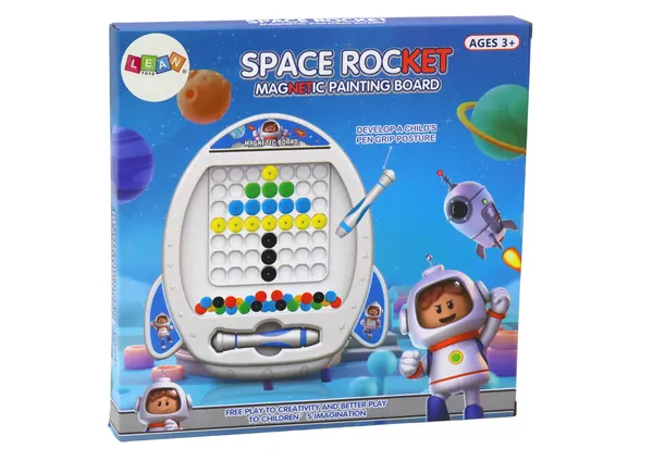 Space_Rocket_Magnetic_Painting_Board_for_Kids_–_Creative_Drawing_Toy_with_Magnetic_Pen_|_STEM_Learning_Toy_|_Ages_3+