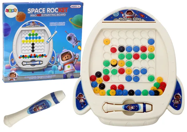 Space_Rocket_Magnetic_Painting_Board_for_Kids_–_Creative_Drawing_Toy_with_Magnetic_Pen_|_STEM_Learning_Toy_|_Ages_3+
