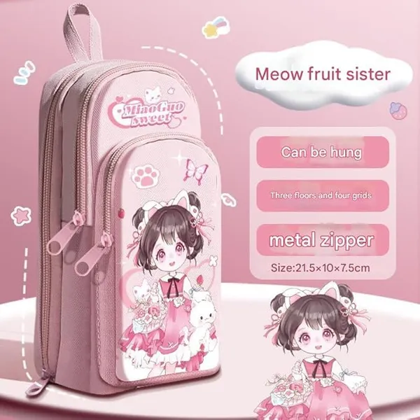 Large_Capacity_Pencil_Case_-_3_Compartment_Standing_Pencil_Case,_Cute_Cartoon_Multifunctional_Stationery_Organizer_Pencil_Pouch_for_Office_College_School_(CK161)_(Girl_-_Pink)