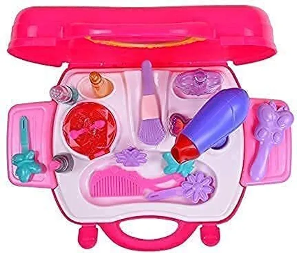 Multicolor_21-Piece_Pink_Beauty_Salon_Playset_For_Girls__Makeup_&_Hair_Styling_Toy_Kit