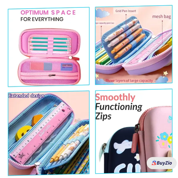 Pink_Kawaii_3D_Eva_Pencil_Case_-_Cute_Hardtop_Zipper_Pouch_For_Kids,_Multipurpose_Stationery_Organizer_For_School_&_Travel_(Flower_Edition)