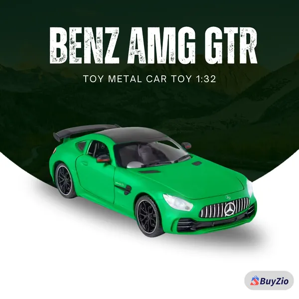 1:32__Diecast_Mercedes_Amg_Gtr_Model_Car__Pull_Back_Alloy_Toy_With_Lights_&_Sound_For_Kids_&_Collectors_Multicolour_(_As_per_availability_)