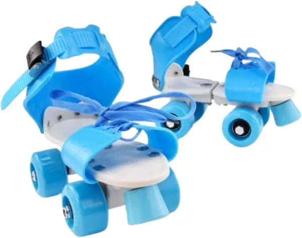 Blue_Adjustable_Roller_Skates_For_Girls__Kids'_Inline_Skating_With_Front_Brake,_Perfect_For_Ages_4+_(Size_5-12_Uk)