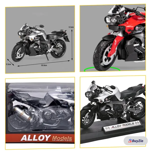 1:12_Scale_Premium_Die-Cast_BMW_R1800C_Motorcycle__Realistic_Sportbike_Model_With_Moving_Handle_&_Display_Stand_(Color_as_per_availability)