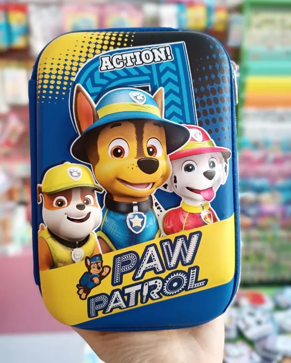 Multicolor_Paw_Patrol_Hardtop_Pencil_Case_For_Kids_-_Large_Capacity_School_Stationery_Organizer_-_Durable_Eva_Zipper_Pouch_For_Boys_&_Girls
