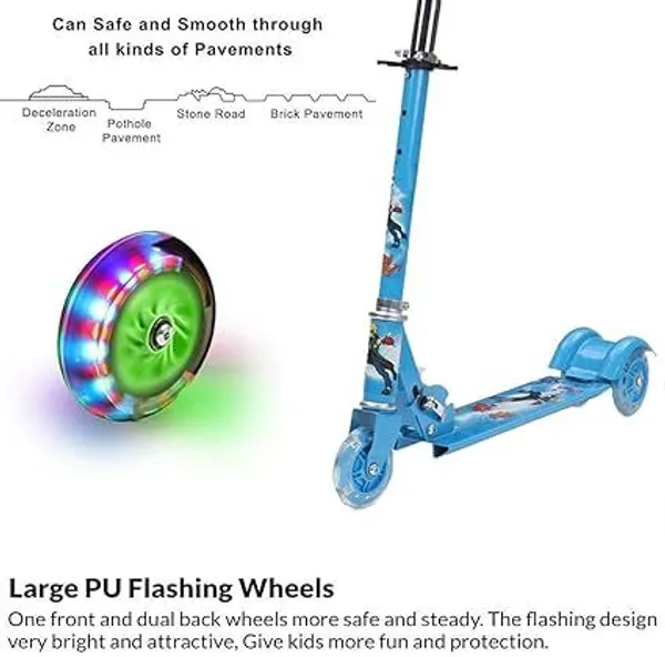 Blue_Turboglide_X1_Led_Kick_Scooter__Foldable,_Sturdy_Metal_Frame,_Light-Up_Wheels