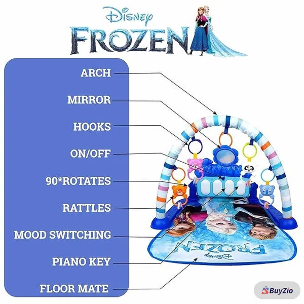 Multicolor_Frozen_Baby_Play_Gym_With_Piano_&_Hanging_Toys