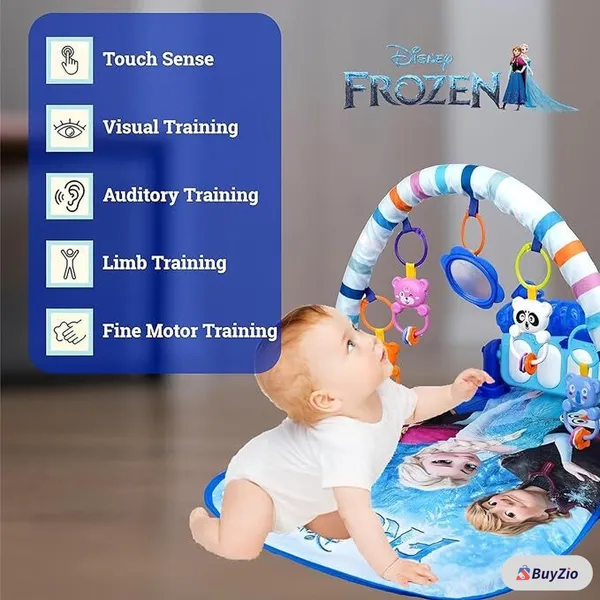 Multicolor_Frozen_Baby_Play_Gym_With_Piano_&_Hanging_Toys