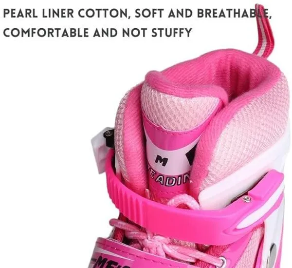 Pink_Adjustable_Inline_Skates_For_Adults_&_Teens__High-Performance_Roller_Blades_(Eu_39-42)