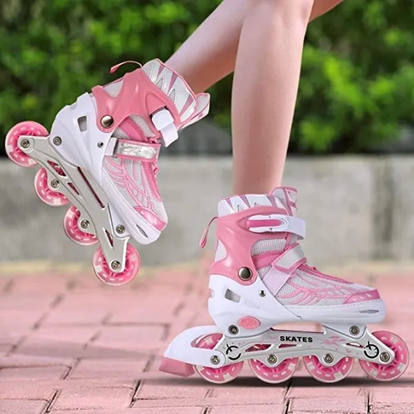 Pink_Adjustable_Inline_Skates_For_Adults_&_Teens__High-Performance_Roller_Blades_(Eu_39-42)