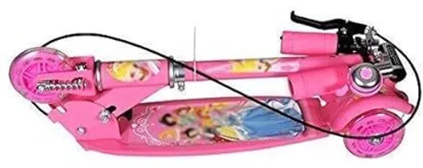 Pink_Three-Wheeled_Kids_Foldable_Scooter_Tricycle_For_Fun_In_The_Indoors_And_Outside