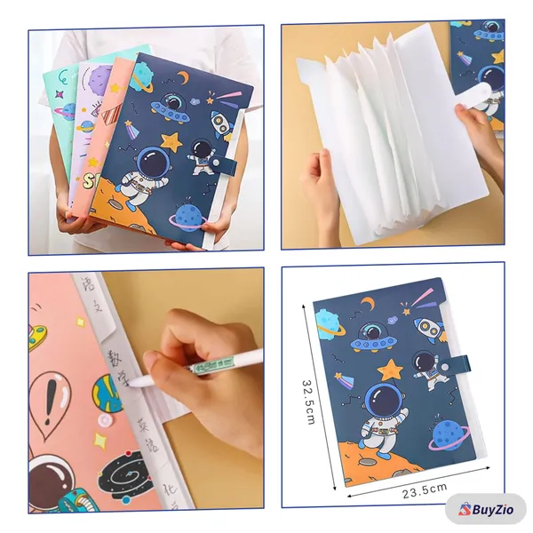 Multicolor_Galactic_Explorer_Astronaut-Themed_Notebook_style_Folder_Set
