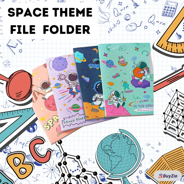 Multicolor_Galactic_Explorer_Astronaut-Themed_Notebook_style_Folder_Set