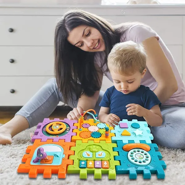 Multicolor_6-In-1_Baby_Activity_Cube__Educational_Learning_Toy_For_Toddlers_18M+_|_Sensory,_Motor_Skills_&_Puzzle_Play