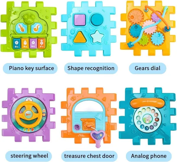 Multicolor_6-In-1_Baby_Activity_Cube__Educational_Learning_Toy_For_Toddlers_18M+_|_Sensory,_Motor_Skills_&_Puzzle_Play