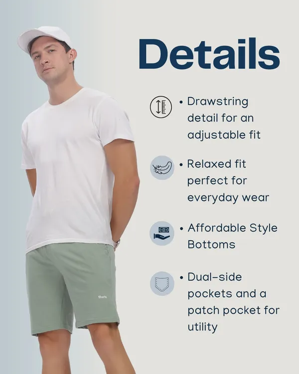 Mint_Green_Everyday_Shorts_For_Men