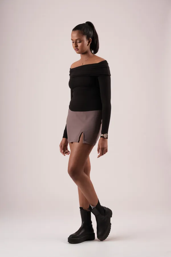 Purple_Oak_A_Line_Mini_Skirt_Oak_For_Women
