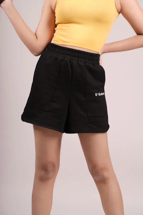 Black_Everyday_Shorts_For_Women
