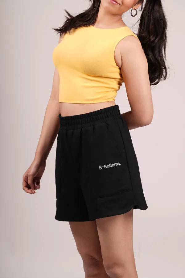 Black_Everyday_Shorts_For_Women