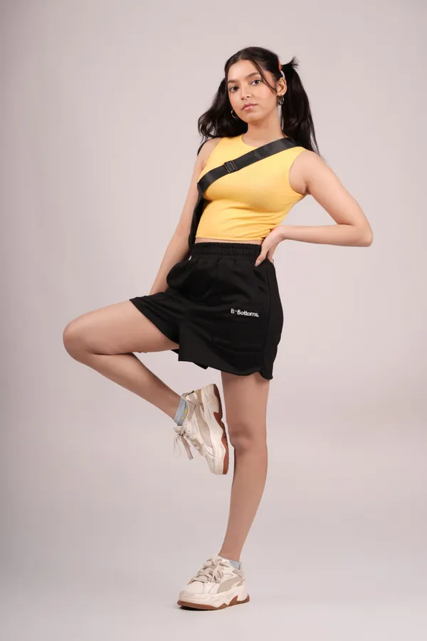 Black_Everyday_Shorts_For_Women