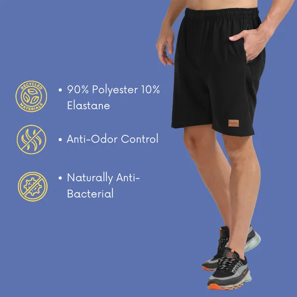 Black_Unstoppable_Quick_Dry_Shorts_For_Men