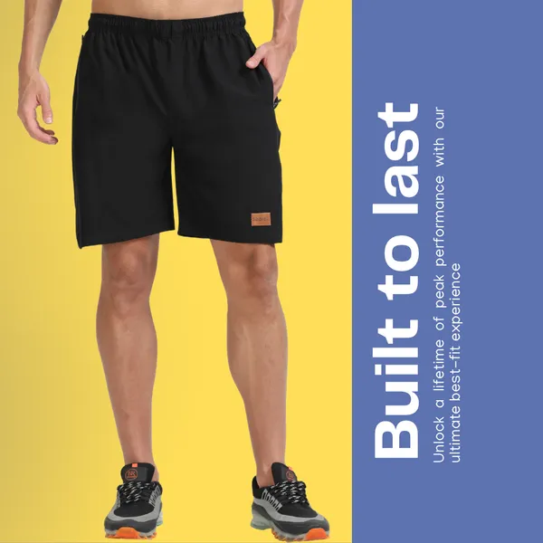 Black_Unstoppable_Quick_Dry_Shorts_For_Men