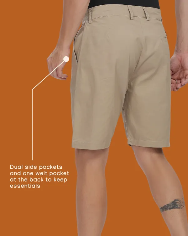 Beige_Cotton_Chino_Regular_Fit_Shorts_For_Men