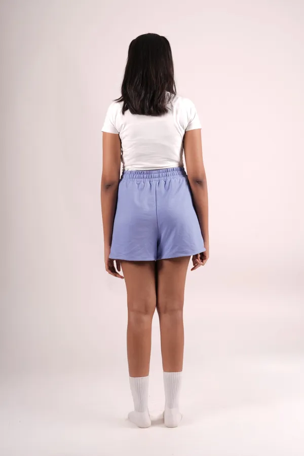 Blue_Cornflower_Everyday_Shorts_For_Women
