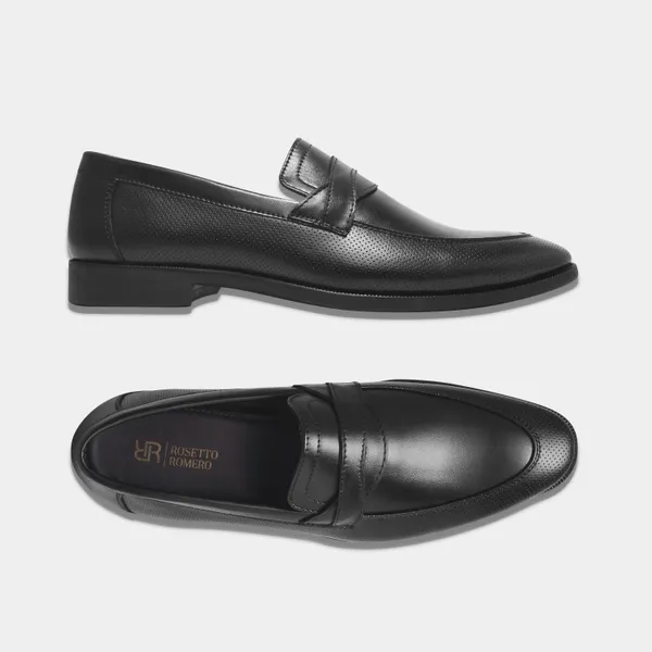 Rosetto_Romero_Hunter_Premium_Penny_Black_Loafers_For_Men