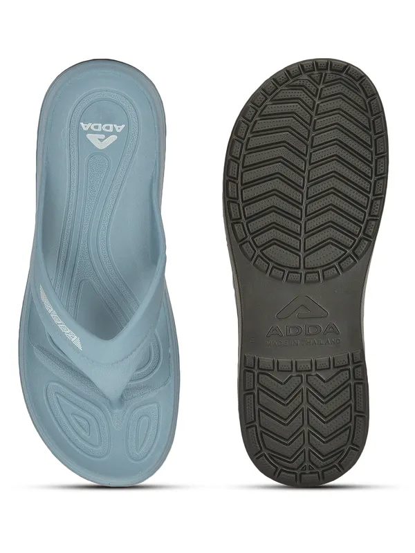 Blue_&_Black_Lightweight_Trendy_Design_EVA_Solid_Thong_Flip-Flop_For_Men