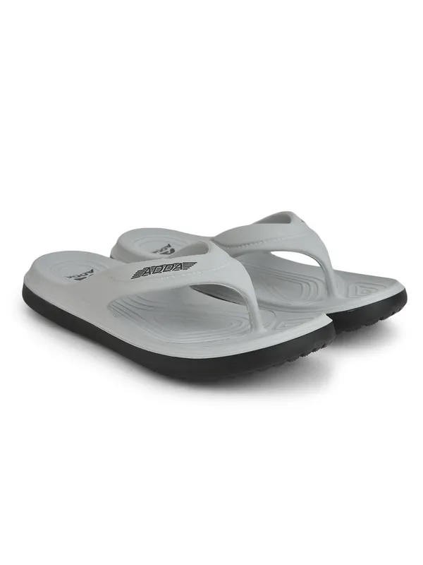 Grey_&_Black_Lightweight_Trendy_Design_EVA_Solid_Thong_Flip-Flop_For_Men