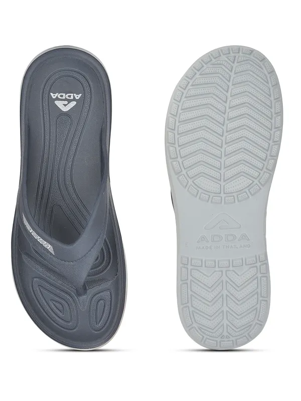 Navy_&_Grey_Lightweight_Trendy_Design_EVA_Solid_Thong_Flip-Flop_For_Men