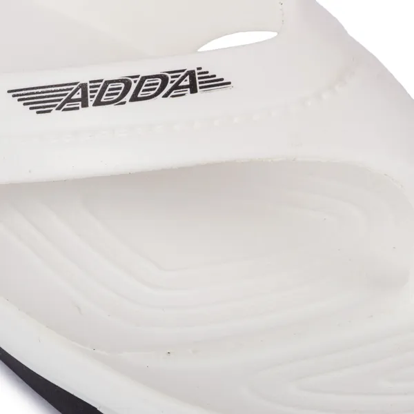 White_&_Black_Lightweight_Trendy_Design_EVA_Solid_Thong_Flip-Flop_For_Men