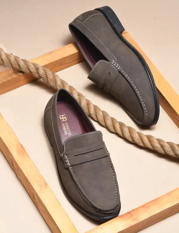 Rosetto_Romero_Charls_Suede_Loafers_Brown_For_Men