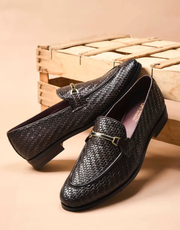 Rosetto_Romero_Blaze_Handcrafted_Woven_Brown_Penny_Loafers_For_Men